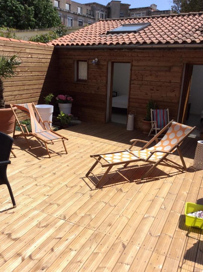 Superbe Appartement Avec Terrasse En Centre Ville La Rochelle  Luaran gambar